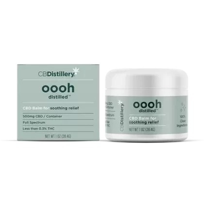CBDistillery 500mg CBD Balm Soothing Relief