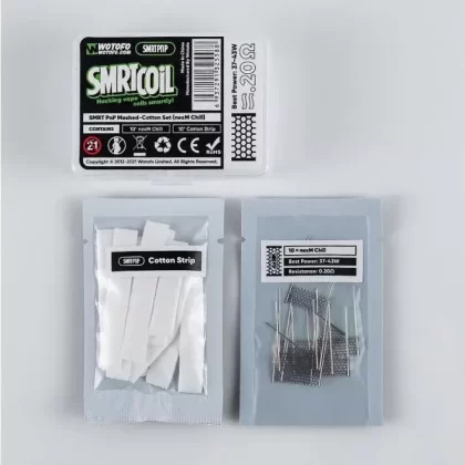 Wotofo SMRTCOiL PNP Meshed Cotton Set