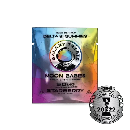 Galaxy Treats Starberry Delta 8 Gummies (2-Pack)