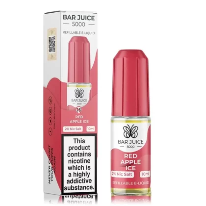 Red Apple Ice By Bar Juice 5000 Salt 10ml
