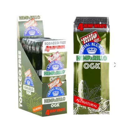 Hemp Wraps – OGK Flavored Hemparillos – By Royal Blunts