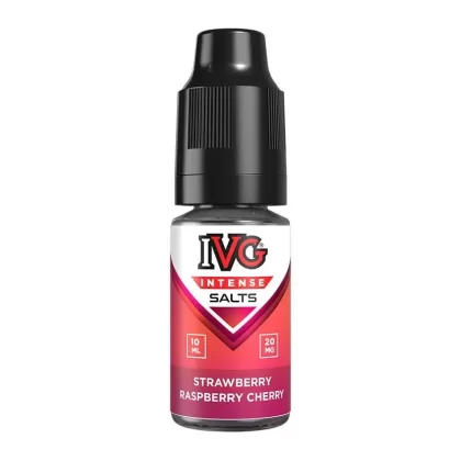 Strawberry Raspberry Cherry By I VG Intense 10ml Nic Salts