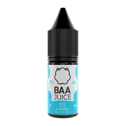 Sour Blue Rapsberry By Baa Juice 10ml Nic Salt