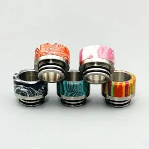 810 Resin Mouthpiece Stainless Steel 810 Wide Bore Drip Tips for
