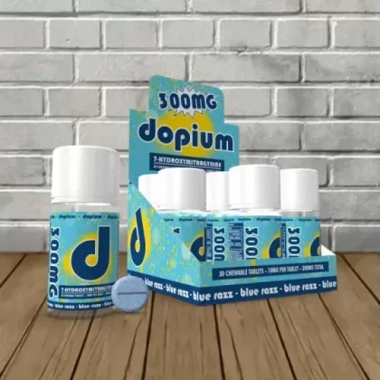 Dopium 7-Hydroxymitragynine Chewable Extract Tablets 250mg | 5ct