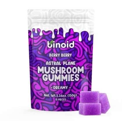 Binoid Astral Plane Mushroom Gummies