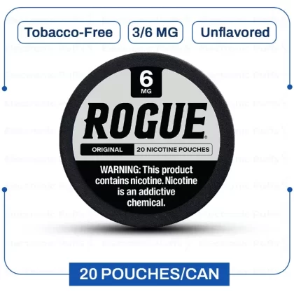 Buy Rogue Original 3&6MG Nicotine Pouch Online | Electronicpuff
