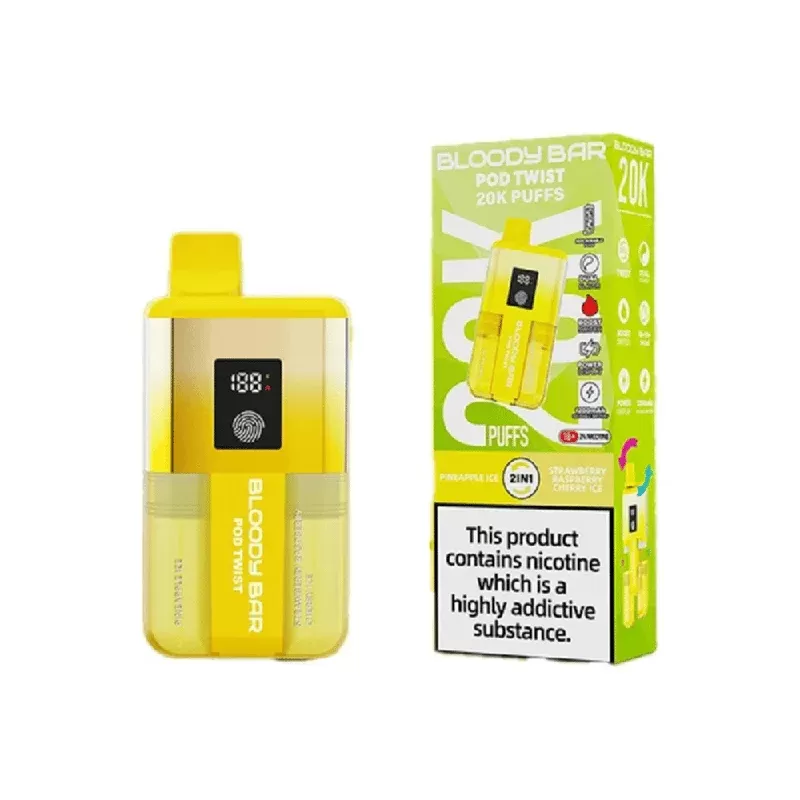 Bloody Bar 20K Prefilled Pod Kit Pineapple Ice