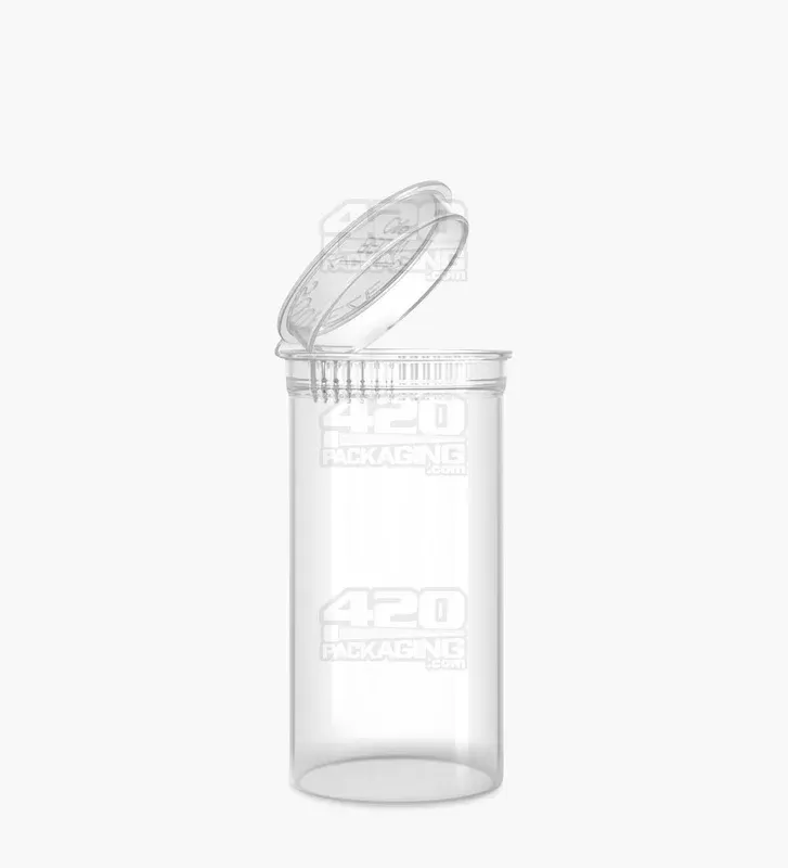 Child Resistant | Clear Pop Bottles | 13dr – 2g – 315 Count