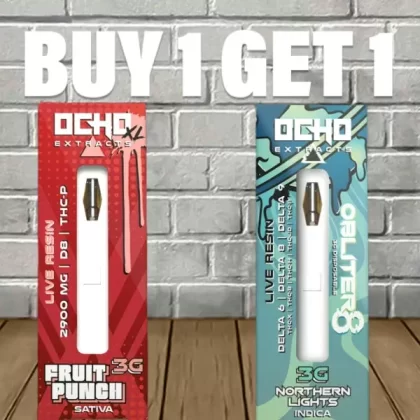 B1G1 Ocho Extracts Disposable Vape 3g Bundle