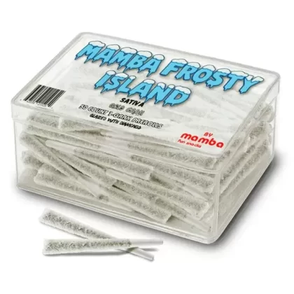 Gold Gash Mamba Frosty Island Glazed With Diamonds Pre-Rolls 50ct 1G