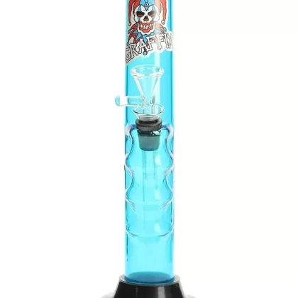Graffix 10″ Gripper Skinny Acrylic Bong
