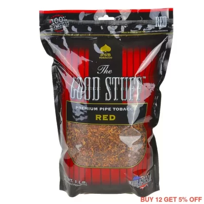 Good Stuff Red Pipe Tobacco 16 oz. Bag