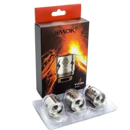 SMOK V12-Q4 Coils – 0.15Ω Quadruple Coil (Pack of 3)