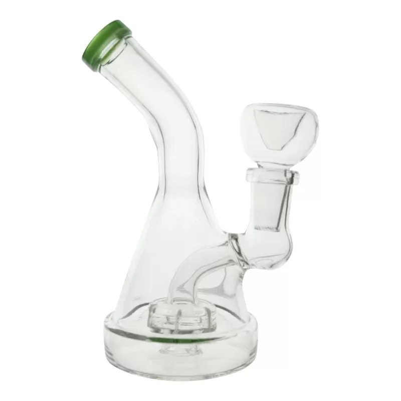 Single Disk Perc Mini Bong – 5.5in