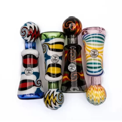 Roots Glass Wig Wag Onie Pipe Chillum