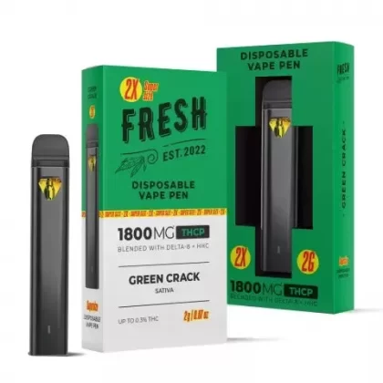 Green Crack Glue Strain Vape -Green Crack Vape Pen – THCP – Disposable