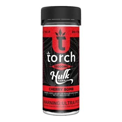 Torch Hulk Cherry Bomb Gummies – 15000mg