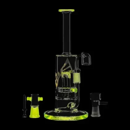 Evolution Super Cell Straight Hybrid Dab Rig with Tire Perc
