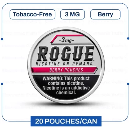 Buy Rogue Berry Nicotine Pouches Online | ElectronicPuffs