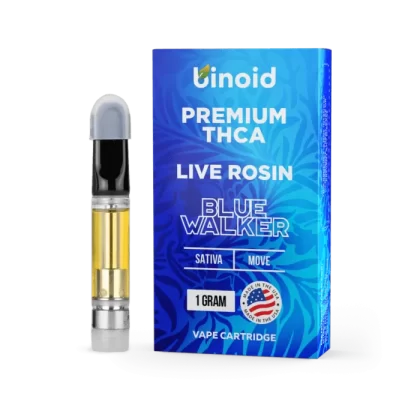 Buy Binoid THCA Vape Cartridge – 1G – Live Rosin – Blue Walker | Rokin