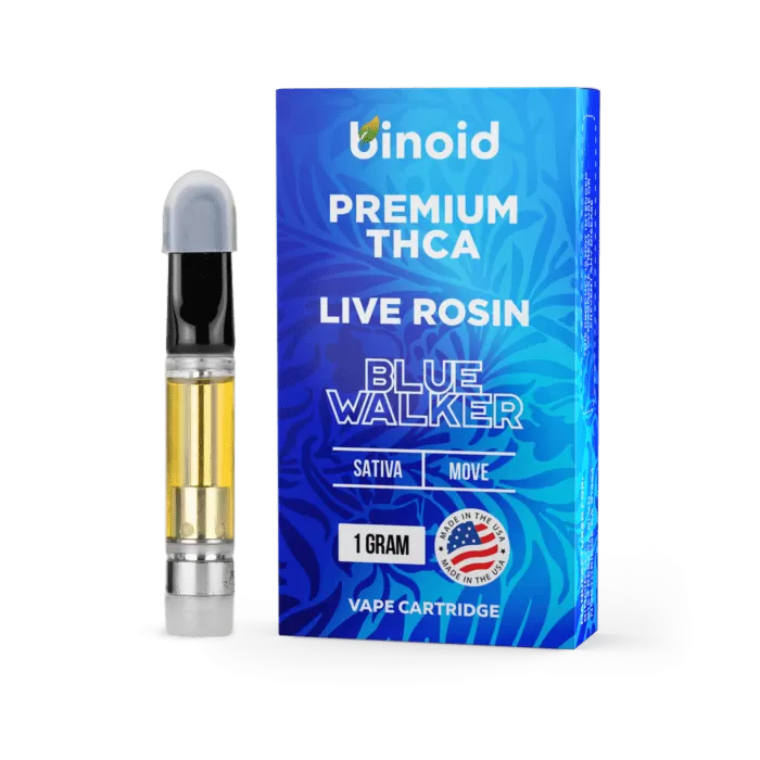 Buy Binoid THCA Vape Cartridge – 1G – Live Rosin – Blue Walker | Rokin