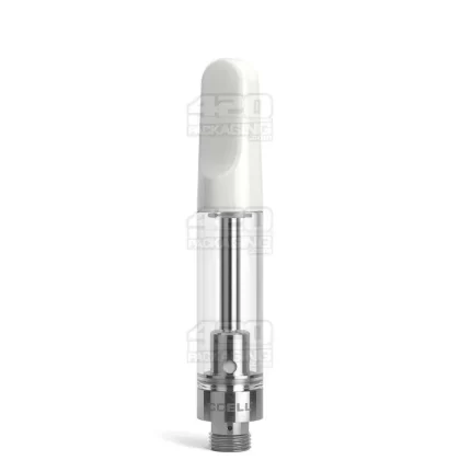 CCELL | TH2-SE Glass Vape Cartridge with White Ceramic Mouthpiece