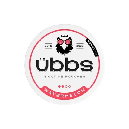Übbs Wassermelonen-Nikotinbeutel – 6 mg, normale Stärke – 20 Stück