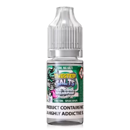 Ice Cool Spearmint By Twisted 10ml 20mg Salts
