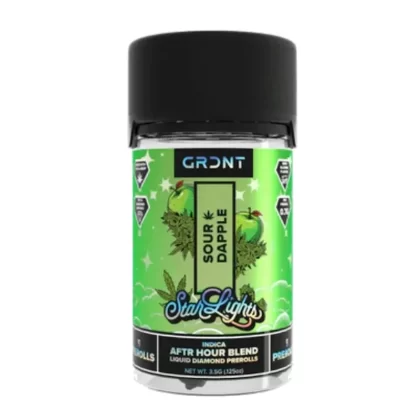 GRDNT After Hour Sour Dapple Pre-Rolls – 5ct
