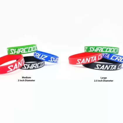 Santa Cruz Shredder Merch Wrist Bands