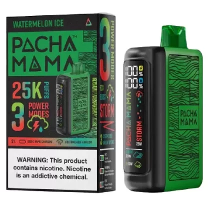 Pachamama 25000 Puffs Disposable Vape 25K – Watermelon Ice