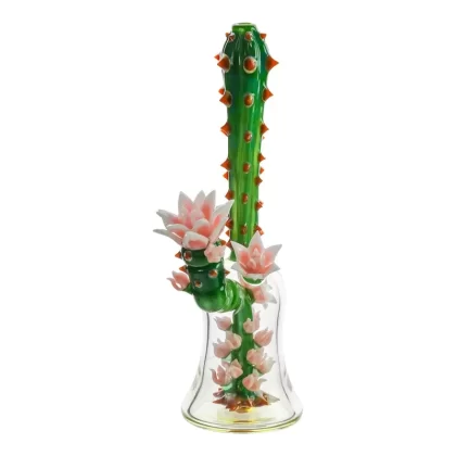 Unparalleled Glass Flower Perc Terrarium – 9in
