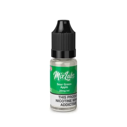 Sour Apple Ice 10ml By Mix Labs Nic Salt