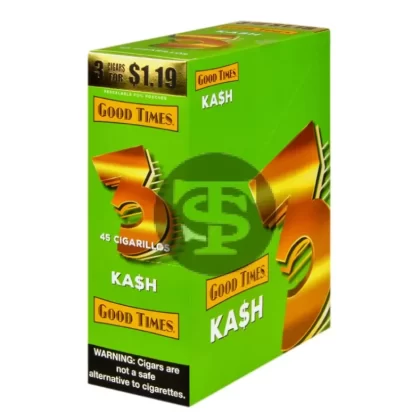 Good Times Cigarillos Ka$h 45ct, $1.19