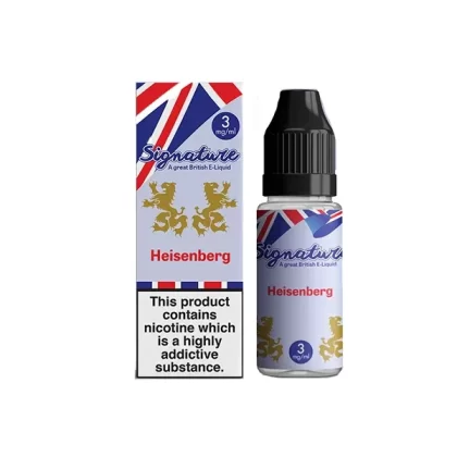 Signature Vapours Signature Heisenberg E Liquid 10ml