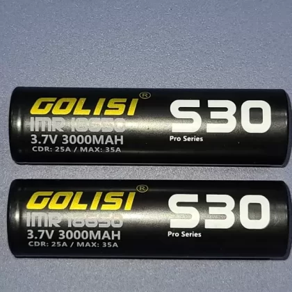 Golisi S30 – 18650 – 3000mAh Pro Series Batteries