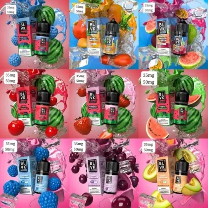 Blvk Bar Saltnic 30ml E-liquid 35Mg & 50Mg