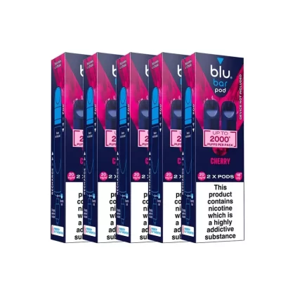 Blu Bar Cherry Pod Bundle – 5 Boxes