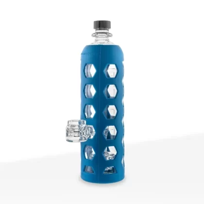 Pure Glass | Hydro Guard Bottle Water Pipe Mini Jellyfish Percolator