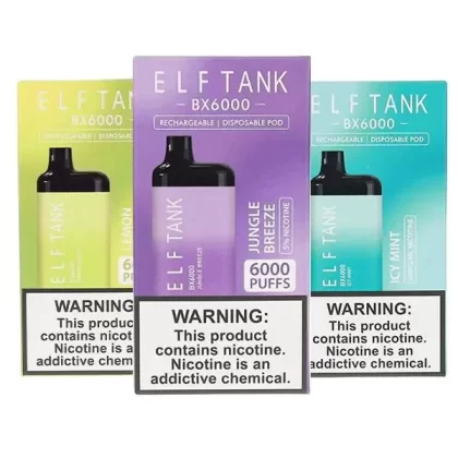 Elf Tank BX6000 Rechargeable Disposable Pod