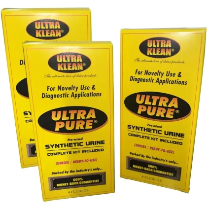 Ultra Pure Synthetic Urine 4oz. Kit- 3 for the price of 2 [Macujo
