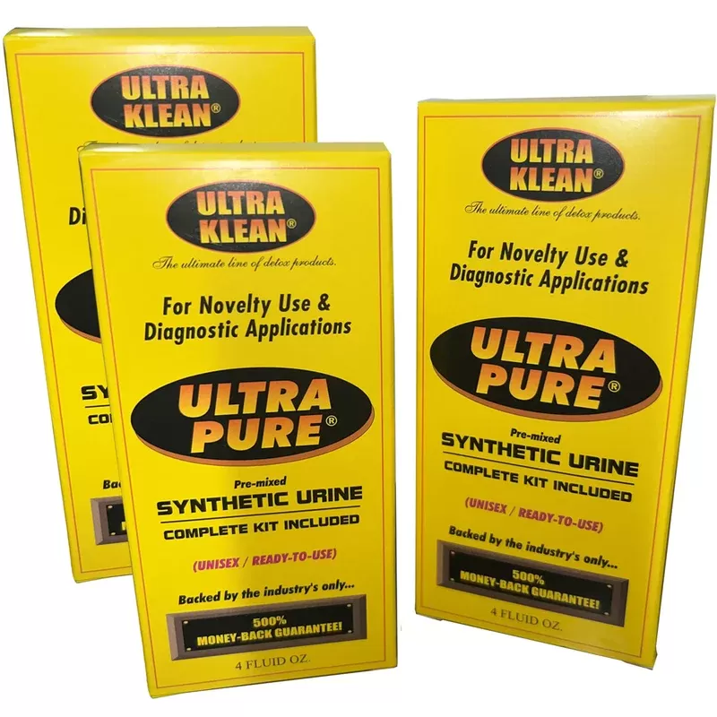 Ultra Pure Synthetic Urine 4oz. Kit- 3 for the price of 2 [Macujo