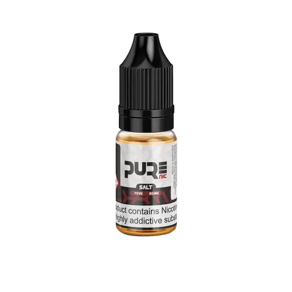 20 mg geschmacksneutrales reines Nikotinsalz – 10 ml 70VG für