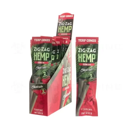Zig-Zag® | Terp Cones 2-Pack | 104mm – Shortcake – 15 Count