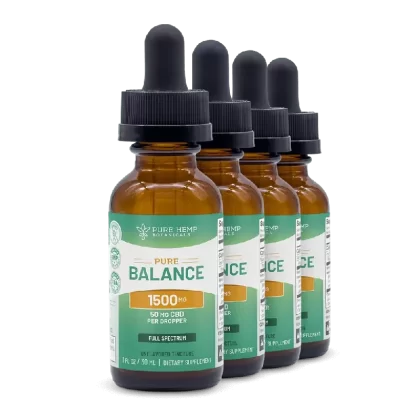 1,500mg Pure Balance Full Spectrum CBD Tincture by Pure Hemp