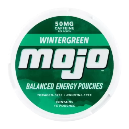 Wintergreen Mojo Balanced Energy Caffeine Pouches
