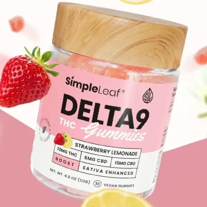 Simple Leaf Delta 9 THC Gummies – 300mg