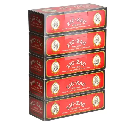 Zig Zag Filter Tubes Original 5 Cartons of 200