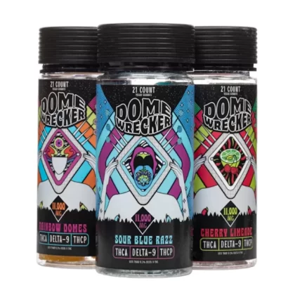 Dome Wrecker THC-P + Delta 9 Gummies – 11,000mg